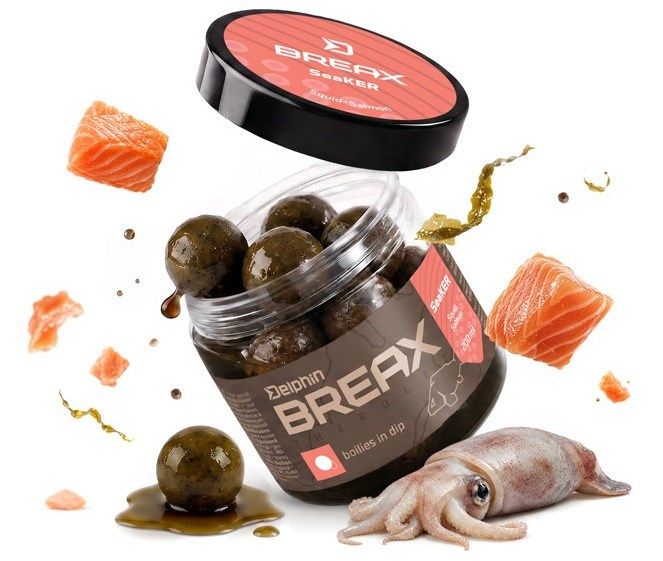 Delphin BreaX/SeaKER Squid Salmon 200ml/24mm