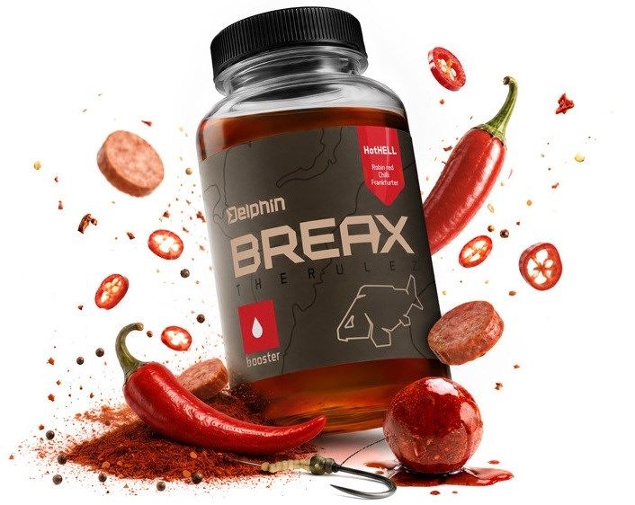 Delphin Booster BreaX/HotHELL Robin Red Chilli Frankfurter 250ml