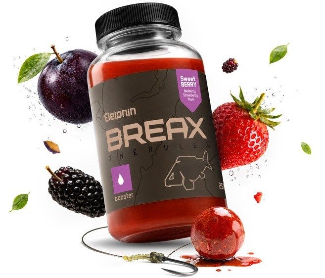 Delphin Booster BreaX/SweetBERRY Mulberry Strawberry Plum 250ml