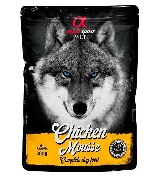 Alpha Spirit Dog Chicken Mousse 300 g