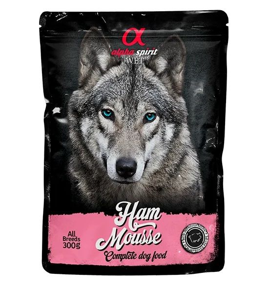 Alpha Spirit Dog Ham Mousse 300 g