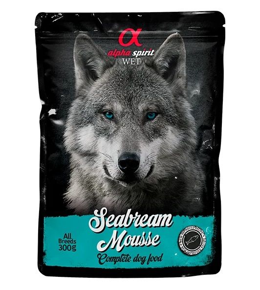 Alpha Spirit Dog Sea Bream Mousse 300 g