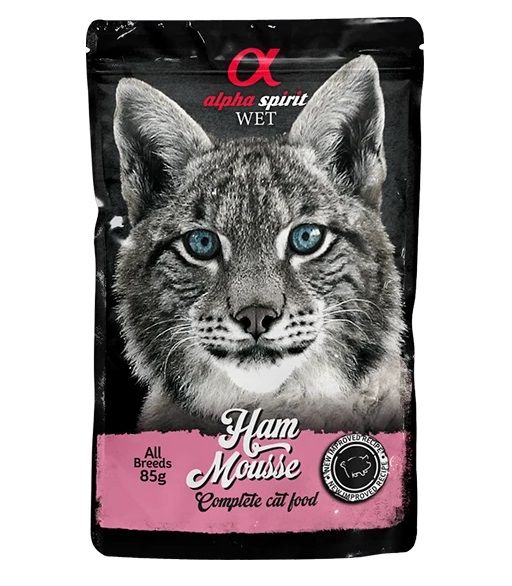 Alpha Spirit Cat Ham Mousse 85 g