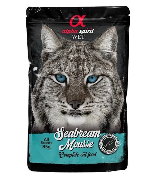 Alpha Spirit Cat Sea Bream Mousse 85 g