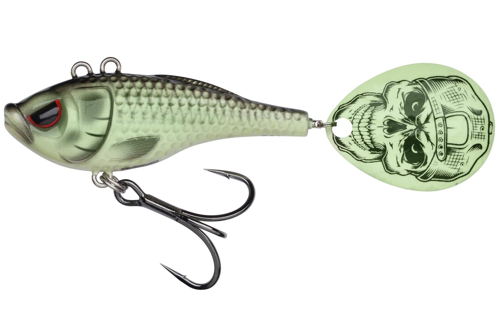 MADCAT Spin Tail Sinking 12cm/70g Glow In The Dark