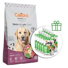Calibra Dog Premium Line Senior & Light Beef 12 kg + 10 x poslastica BESPLATNO