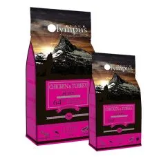 Black Olympus Puppy Chicken & Brown Rice 12 kg + 2 kg BESPLATNO
