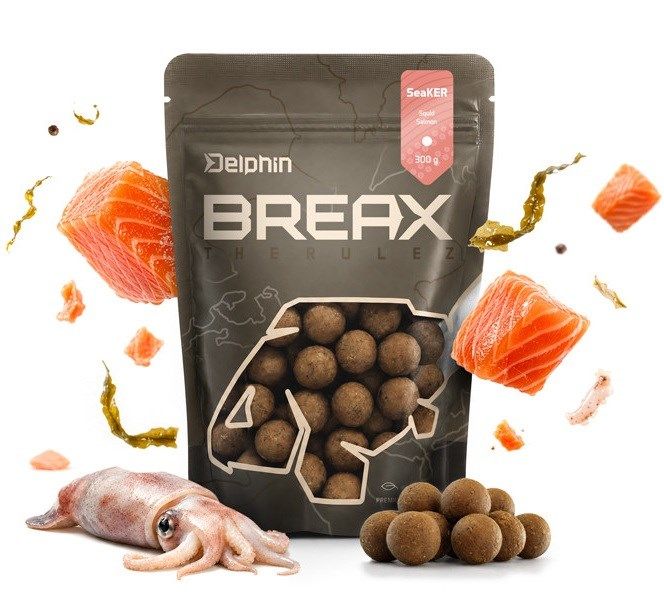 Delphin BreaX / SeaKER Squid-Salmon 24mm/300g
