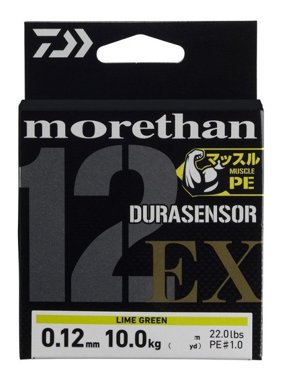 Daiwa UVF Morethan Durasensor x12 EX+Si3 0.16mm/150m Lime Green