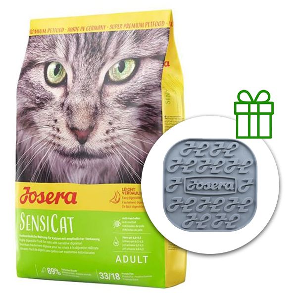 JOSERA SensiCat 2 kg + Lick mat GRATIS