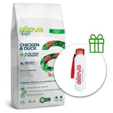 Alleva HOLISTIC dog adult medium chicken & duck 12 kg + termo boca GRATIS