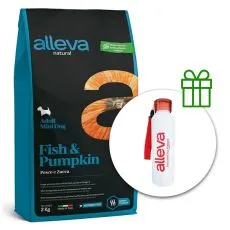 Alleva NATURAL dog fish & pumpkin adult mini 12 kg + termo boca GRATIS
