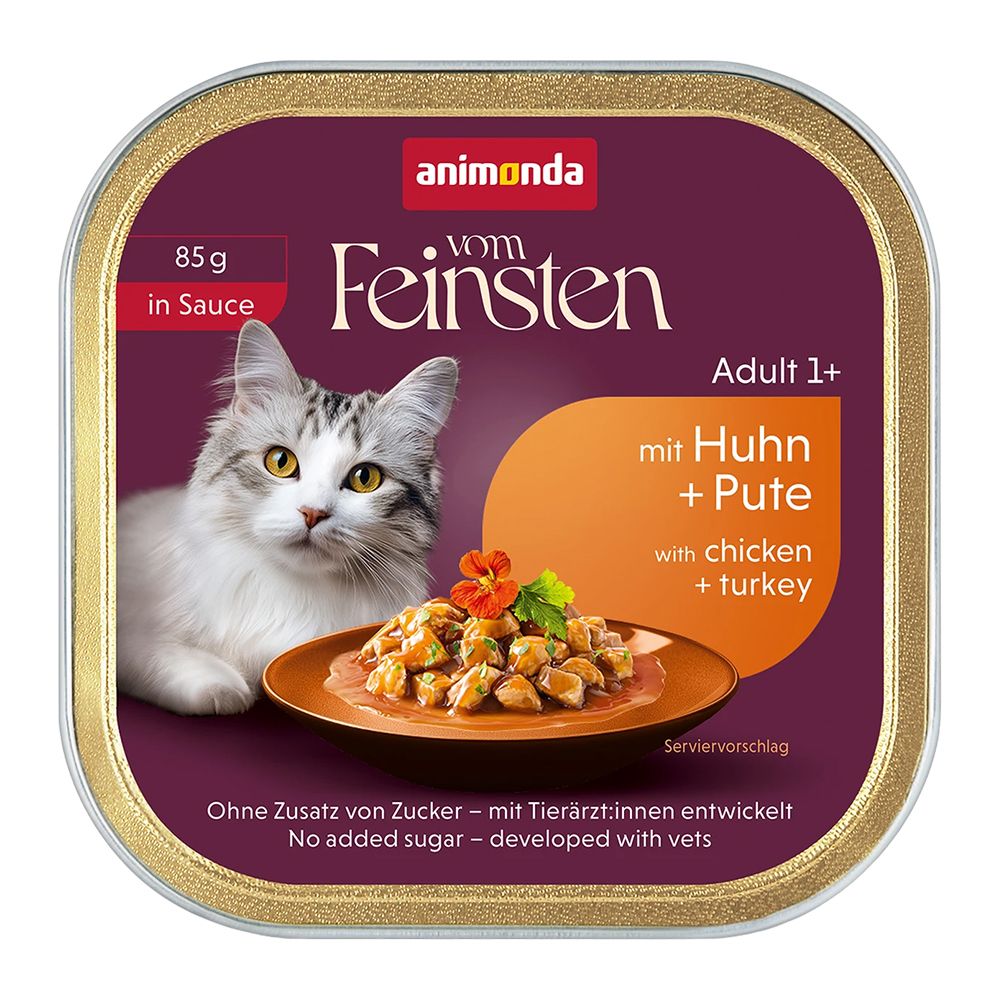Animonda Vom Feinsten Adult - Piletina i puretina u umaku 85 g