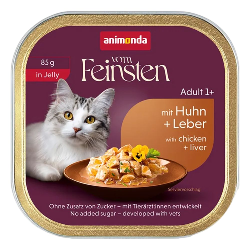 Animonda Vom Feinsten Adult - Piletina i jetra u želeu 85 g