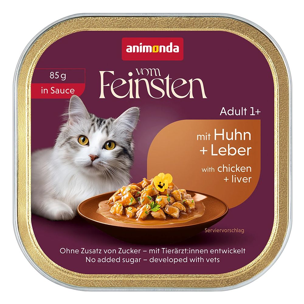 Animonda Vom Feinsten Adult - Piletina i jetra u umaku 85 g