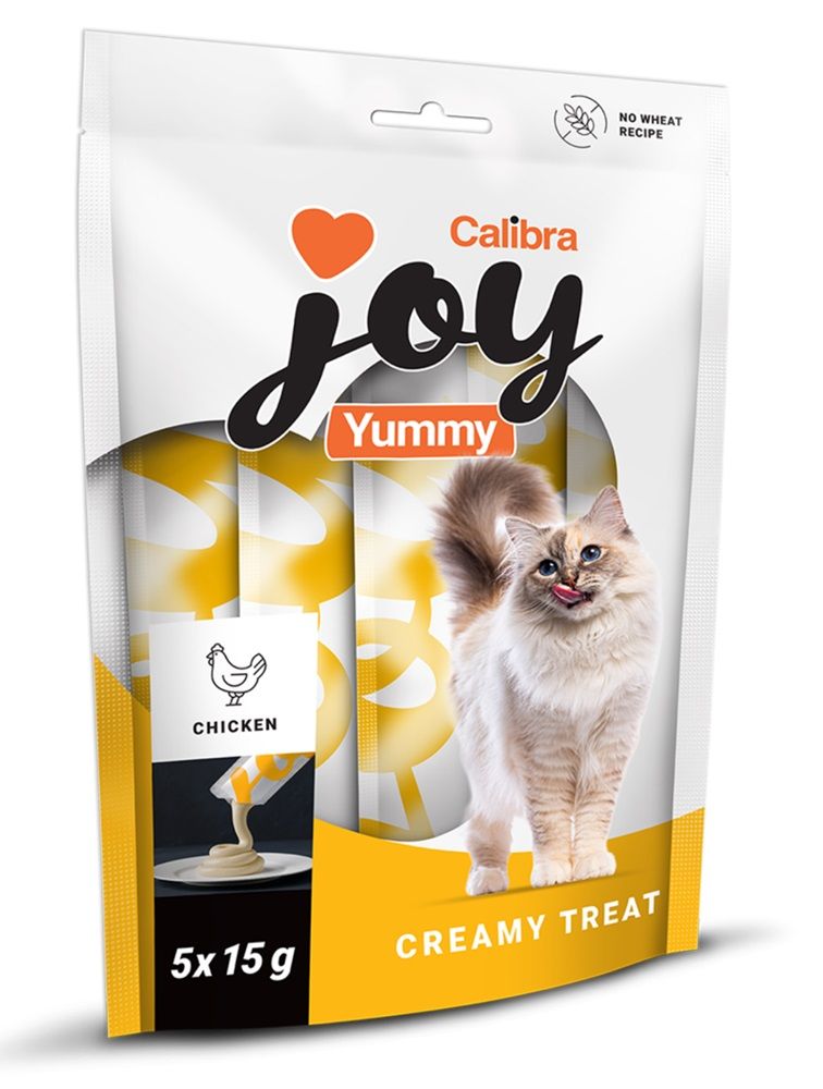 Calibra Joy Cat Yummy Chicken Treat 5 x 15 g