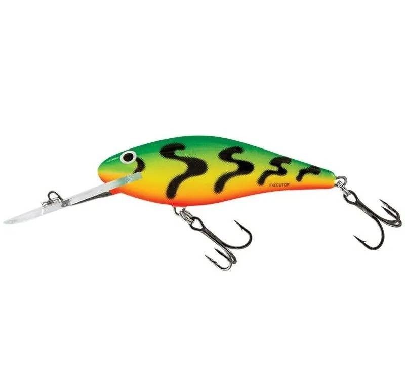 Salmo Executor 7 SD Floating 7cm//9g Green Tiger