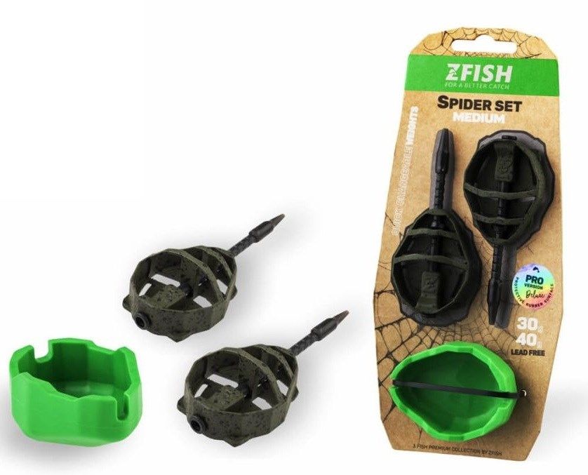 ZFISH Method Feeder Spider Medium SET 40,50g + Mould