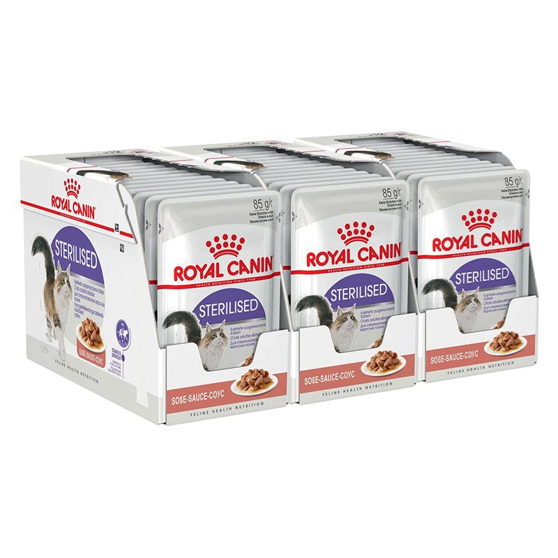 Royal Canin Sterilised Gravy konzerva za sterilizirane mačke u umaku 36 x 85 g