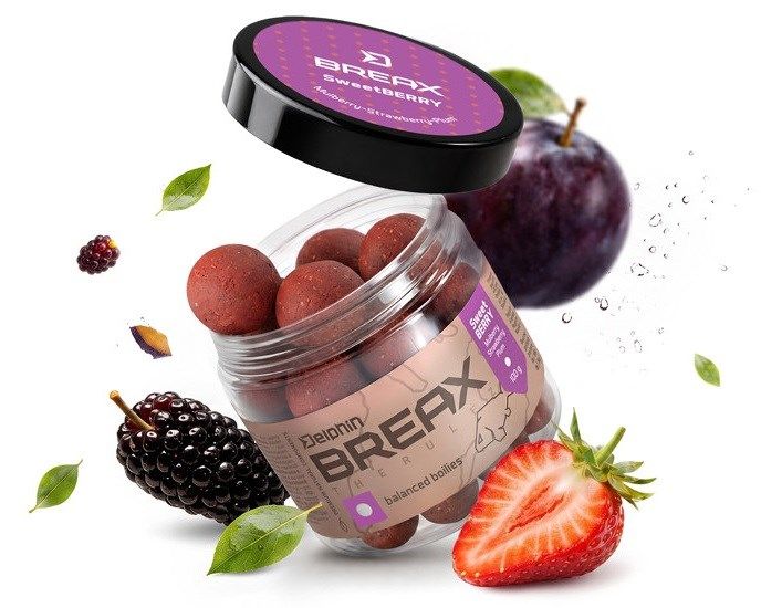Delphin BreaX SweetBERRY Mulberry-Strawberry-Plum 24mm/100g