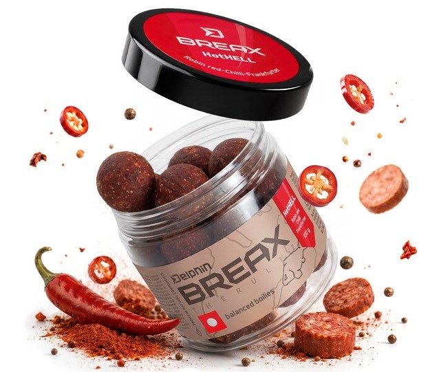 Delphin BreaX HotHELL Robin red-Chilli-Frankfurter 24mm/100g