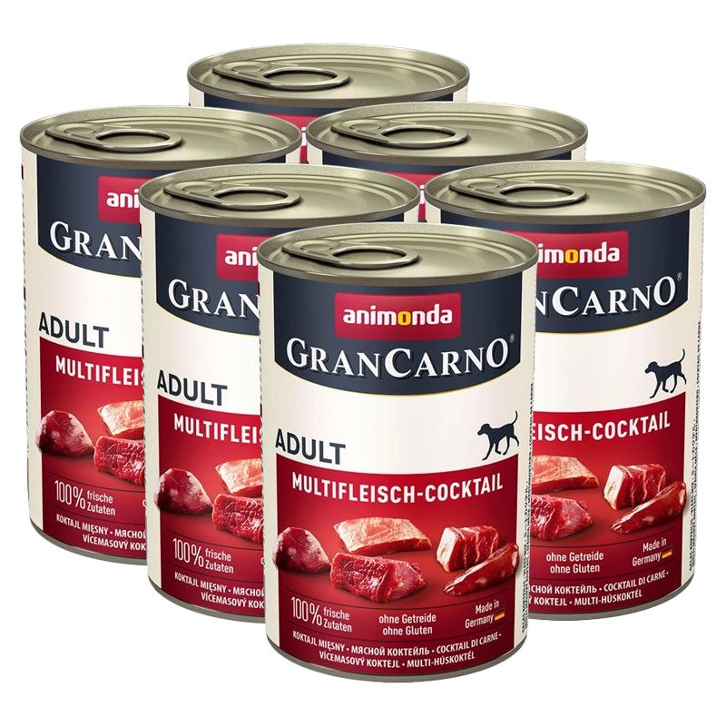 Animonda GranCarno Original Adult višemesošna mješavina - 6 x 400g