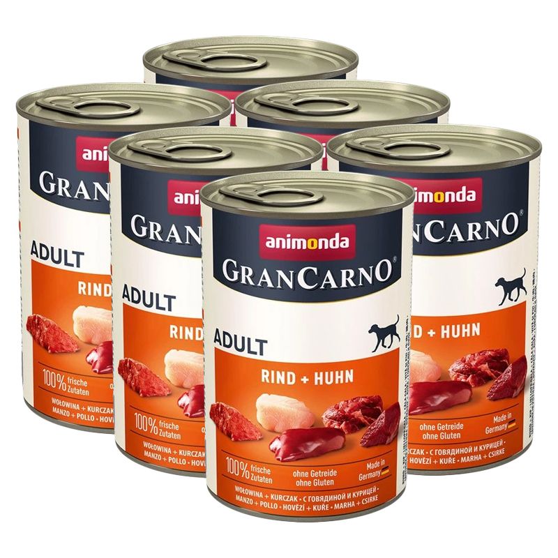 Animonda GranCarno Original Adult govedina i piletina - 6 x 400g