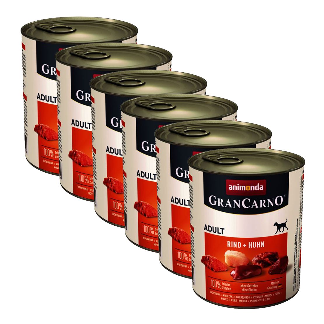 Animonda GranCarno Original Adult govedina i piletina - 6 x 800g