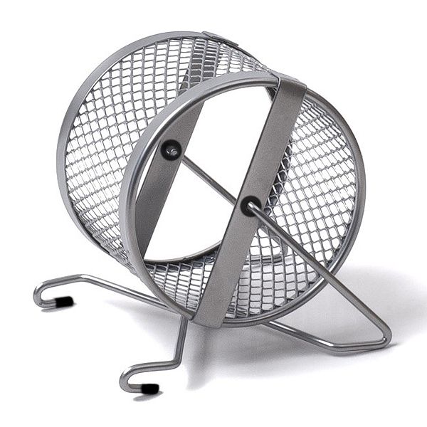 Kotač za glodavce - metalni, 12 cm