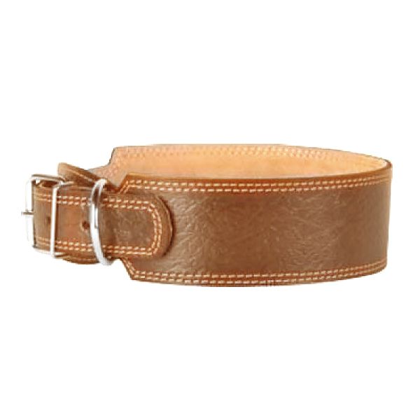 Kožni ovratnik COLLAR za psa - 52 - 64cm, 60mm - smeđi