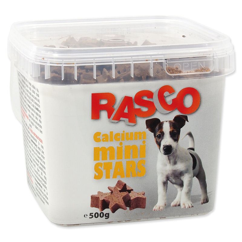 Pamlsky RASCO - mini zvjezdice kalcijeve, 500 g