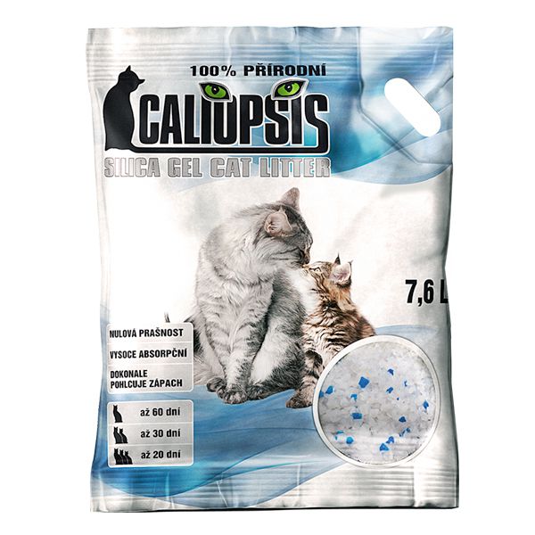 Podloga za mačke CALIOPSIS SILICA - 7,6l