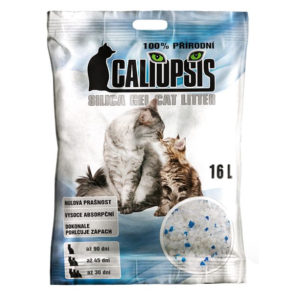 Podloga za mačke CALIOPSIS SILICA - 16l