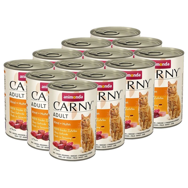 Animonda Carny Adult govedina + piletina - 12 x 400 g