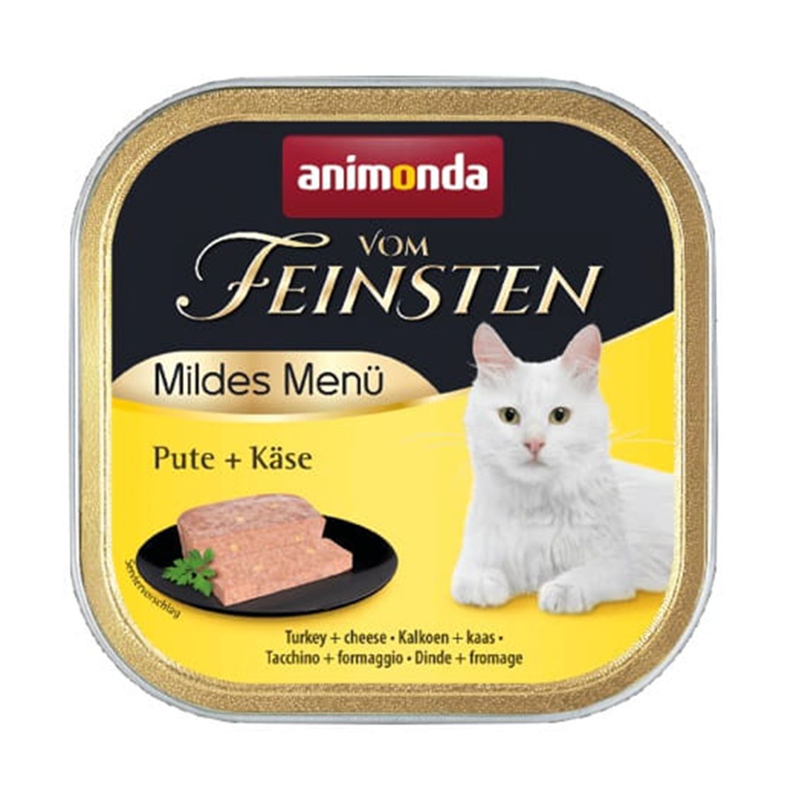 Animonda Vom Feinsten Cats - puretina + sir 100g