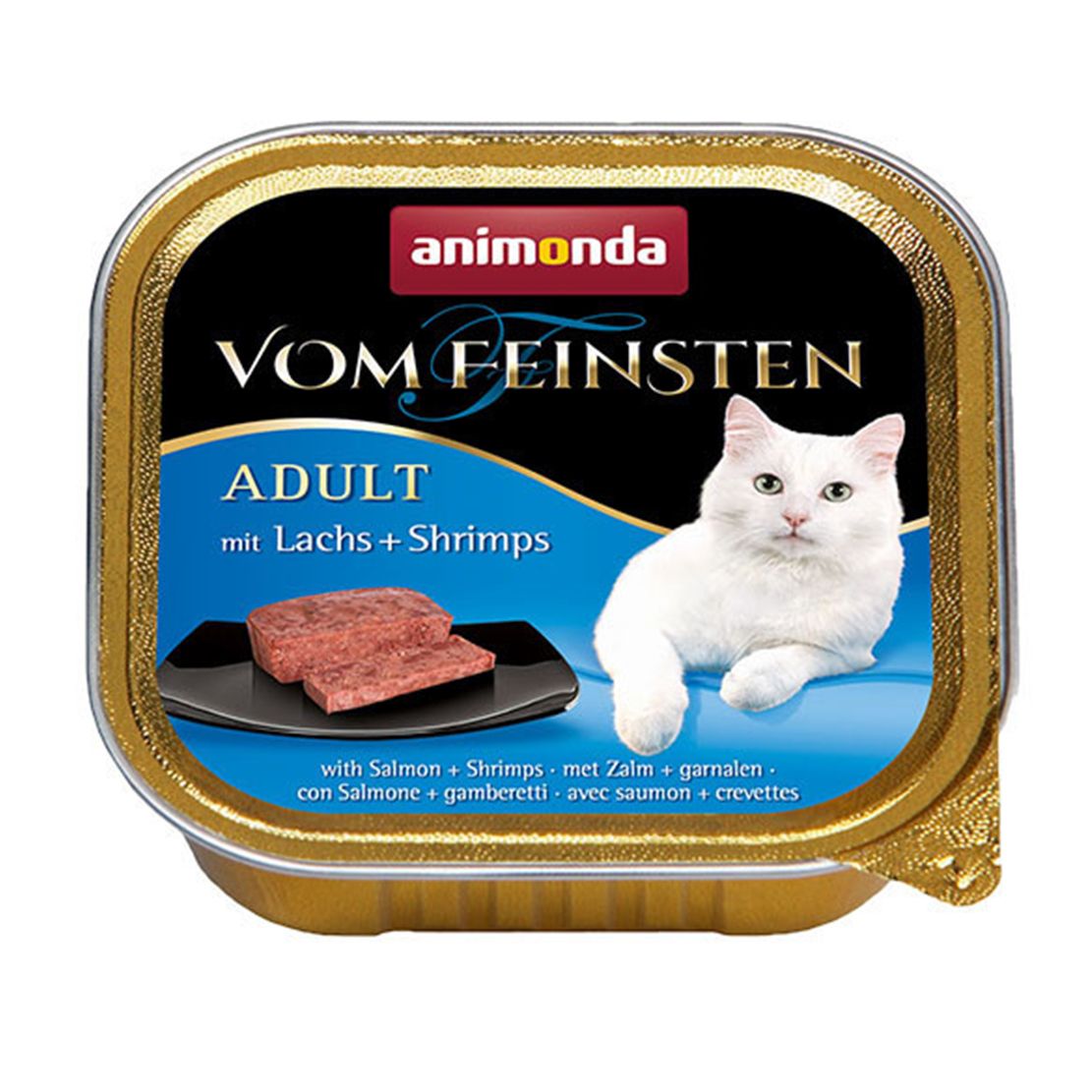 Animonda Vom Feinsten Adult Cats - s lososom i škampima 100 g
