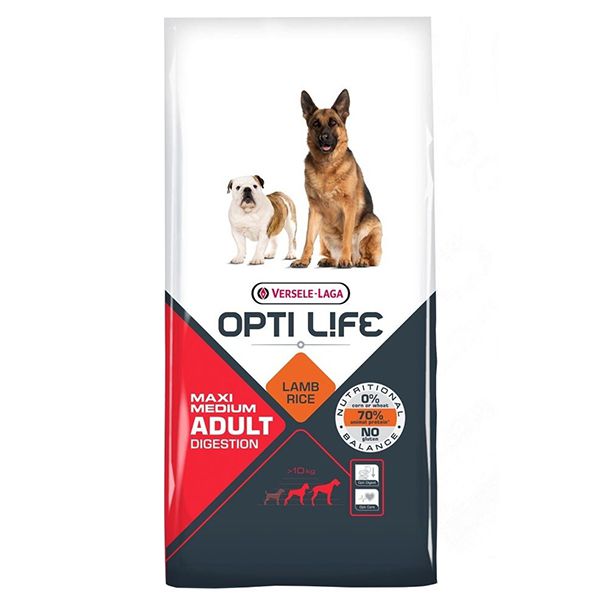 Versele Laga Opti Life Adult Digestion Medium & Maxi 12,5kg