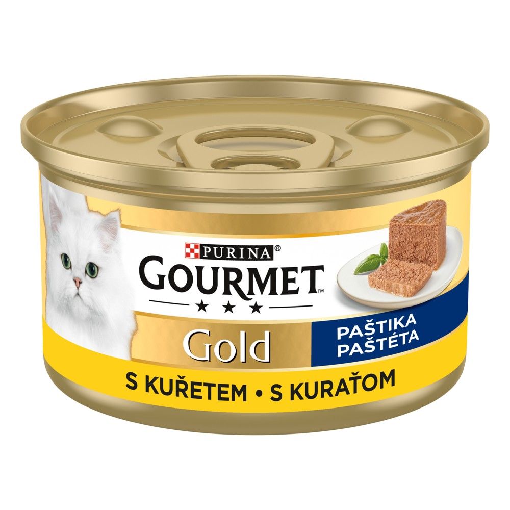 Konzerva Gourmet GOLD - pašteta s piletinom, 85g