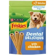 FRISKIES Dental Delicious Medium - 7 kom, 200 g