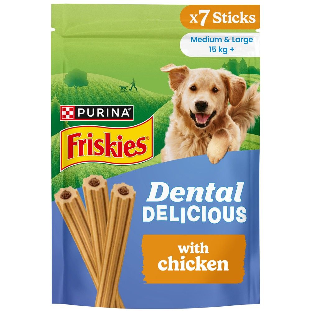 FRISKIES Dental Delicious Medium - 7 kom, 200 g