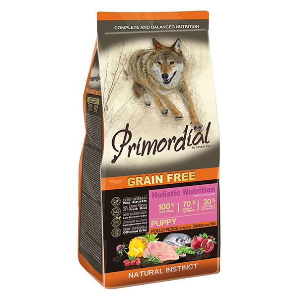 Primordial GF Puppy Chicken & Seafish 2kg