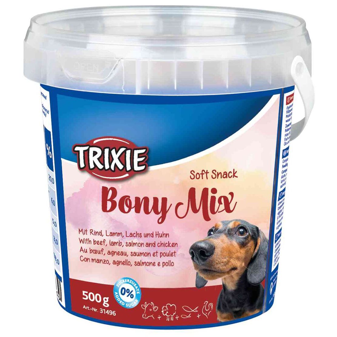 Pamlsky Soft Snack Bony Mix - kostići, 500g