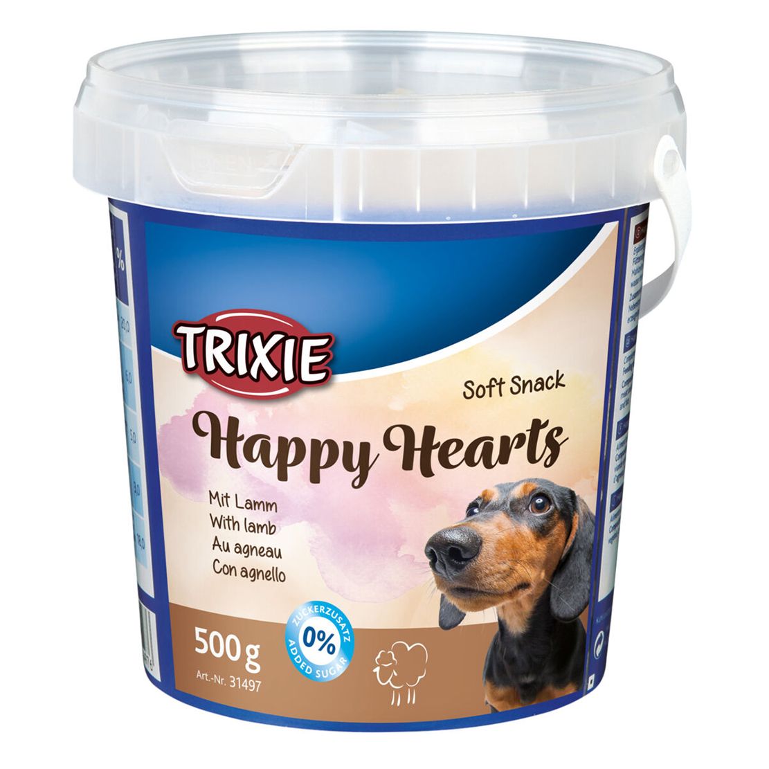 Soft Snack Happy Hearts - srdiečka, 500g