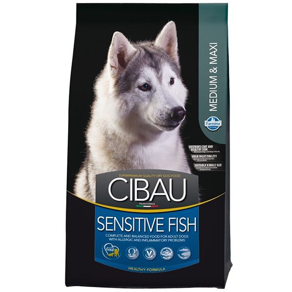Farmina MO SP CIBAU pas SENSITIVE Riba MEDIUM & MAXI 2,5 kg