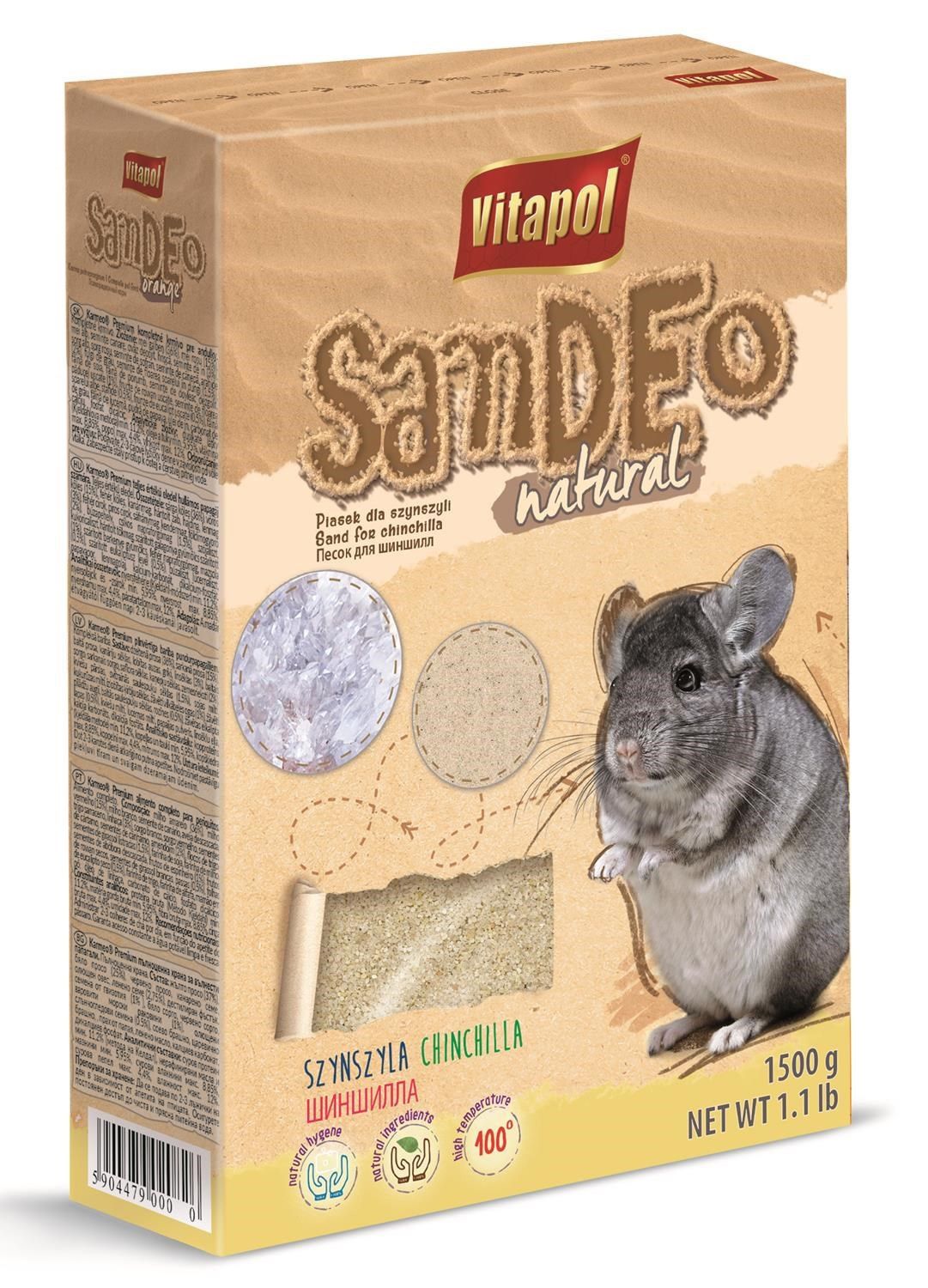 Vitapol - pijesak za kupanje za glodavce - 1,5kg