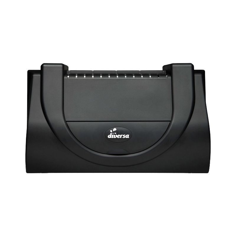 Pokrov akvarija s osvjetljenjem 40x25cm LED EXPERT 6W - CRNI ravni