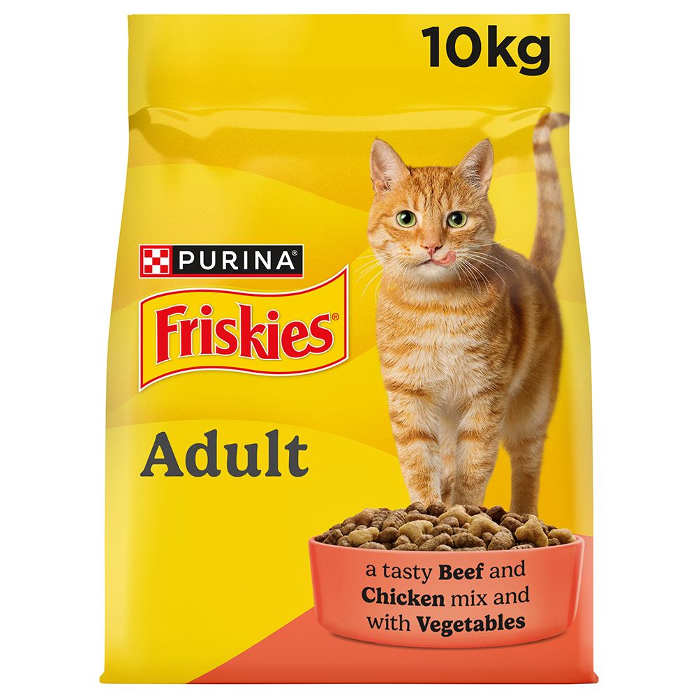 FRISKIES s govedinom, piletinom i povrćem 10 kg