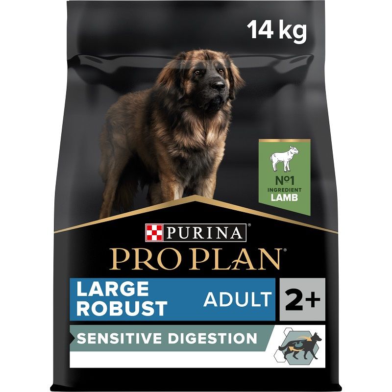 PRO PLAN LARGE ADULT Robust Sensitive Digestion janjetina 14kg
