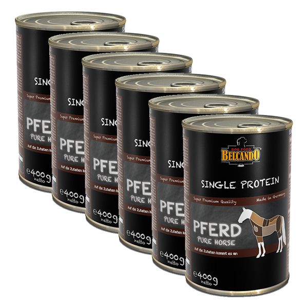 BELCANDO Single Protein - Horse, 6 x 400g