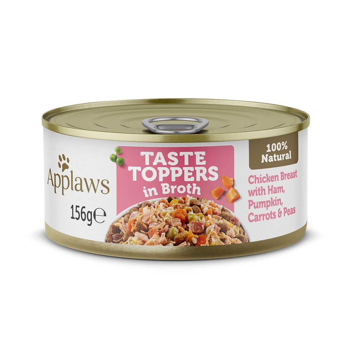 APPLAWS dog chicken, ham and vegetables 156 g